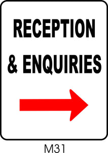 Reception & Enquiries (Right)