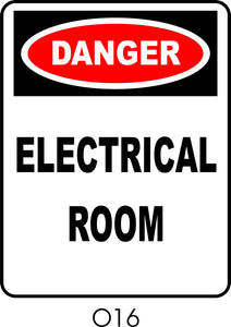 Danger - Electrical Room