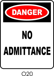 Danger - No Admittance