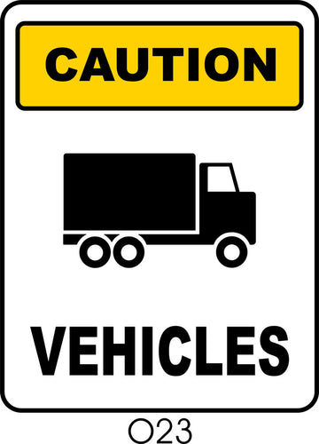 Caution - Vehicles