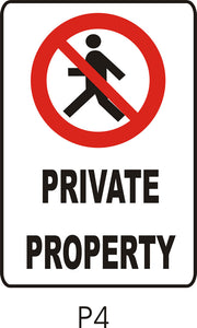 Private Property (No Trespassers)